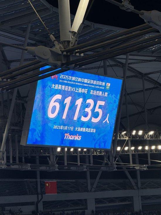 梭魚灣兩場近滿座創(chuàng)中超上座紀(jì)錄 大連英博模式能否推廣成焦點(diǎn)